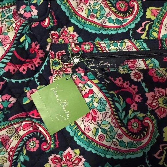 NWT Emily Satchel Petal Paisley 13551-154 Vera Bradley - Picture 2 of 8